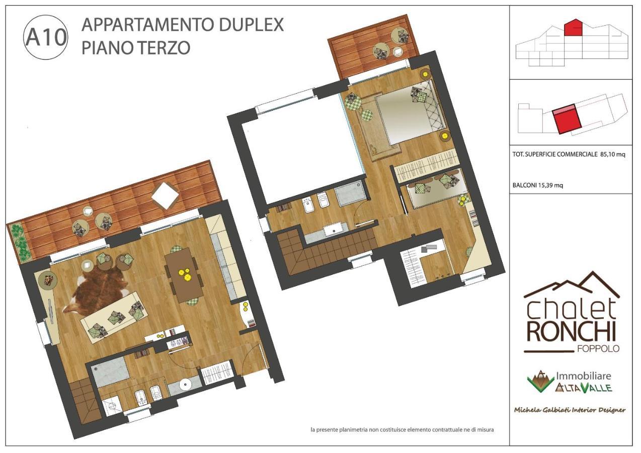 Chalet Ronchi - Foppolo Ski Экстерьер фото